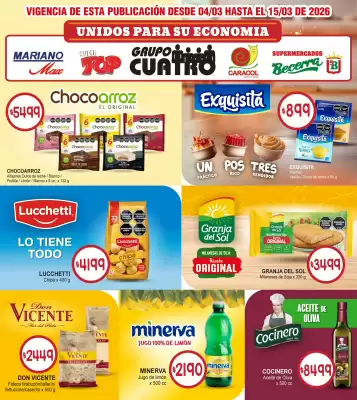 Catálogo Supermercados Becerra (válido hasta 15-03)
