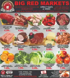 Big Red Markets flyer week 10 Page 1