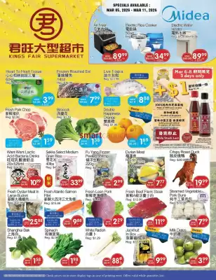 Kings Fair Supermarket flyer (valid until 11-03)