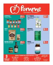 Pomme Natural Market flyer Page 1