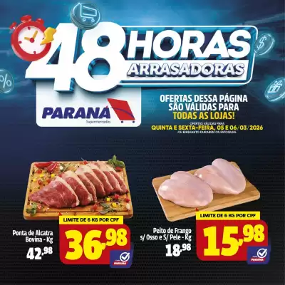 Folheto Supermercado Paraná (válido até 6-03)