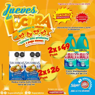 Catálogo Super Aki (válido até 5-03)