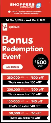 Shoppers Drug Mart flyer (valid until 11-03)