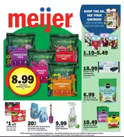 Meijer weekly ad week 10 Page 1