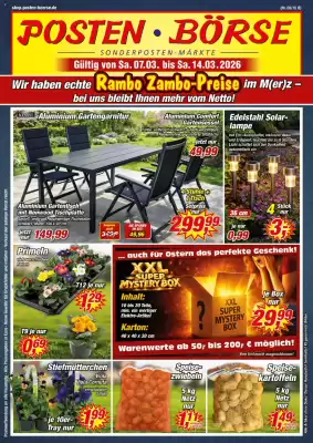 Posten Börse Prospekt (gültig bis 14-03)