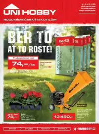 Uni Hobby leták Strana 1