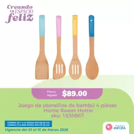 Catálogo Almacenes Anfora Página 1