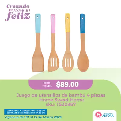 Catálogo Almacenes Anfora (válido hasta 15-03)