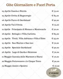 Volantino I Viaggi del Cavallino Pagina 2