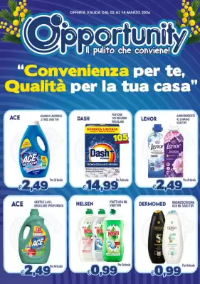Volantino Opportunity Shop (valido fino al 14-03)