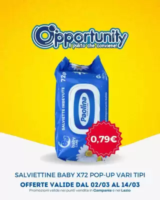 Volantino Opportunity Shop (valido fino al 14-03)