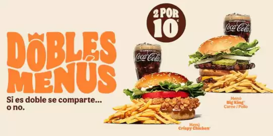 Folleto Burger King semana 10 Página 1