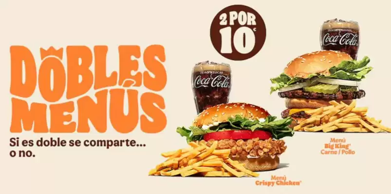 Folleto Burger King (válido hasta el 10-03)