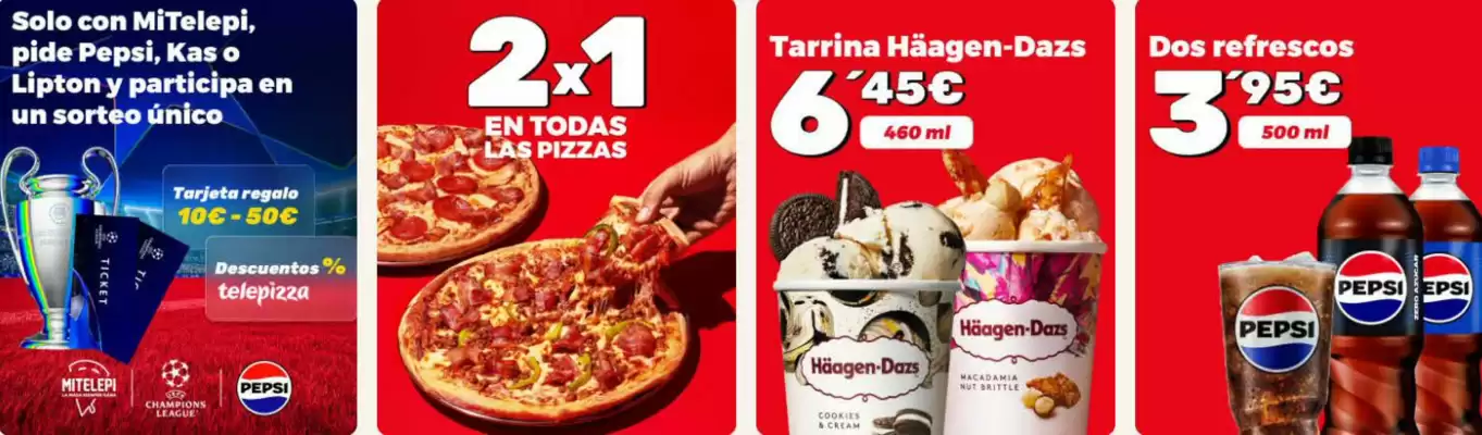 Catálogo Telepizza (válido hasta el 17-03)