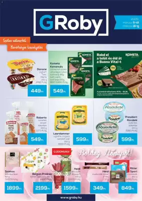 GRoby akciós újság (érvényes eddig: 18-03)