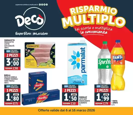 Volantino Deco Superstore (valido fino al 16-03)