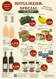 LPG Biomarkt Prospekt woche 10 Seite 1