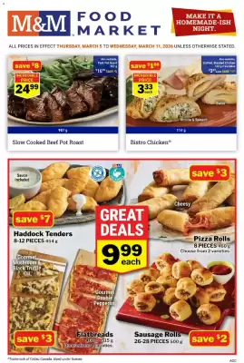 M&M Meat Shops flyer (valid until 11-03)