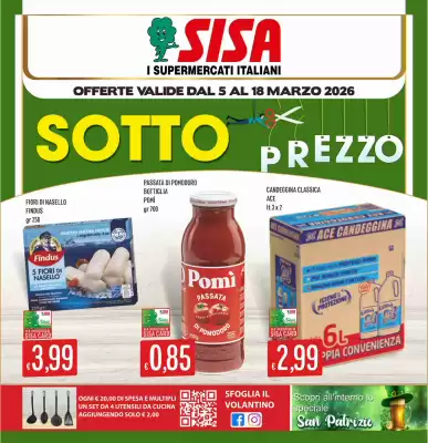 Volantino IperSisa (valido fino al 18-03)