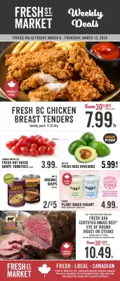 Fresh St Market flyer (valid until 12-03)