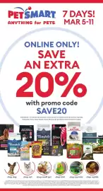 Petsmart flyer week 10 Page 1