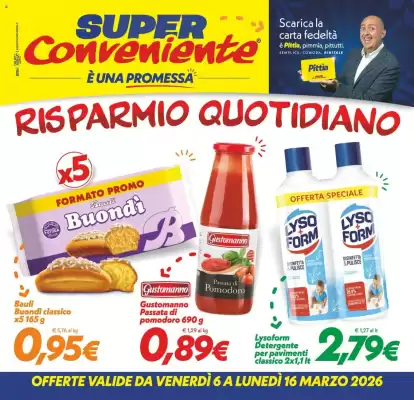 Volantino Iper Super Conveniente (valido fino al 16-03)