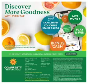 Community Natural Foods flyer Page 13
