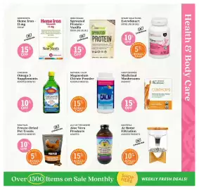 Community Natural Foods flyer Page 4