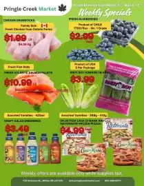 Pringle Creek Market flyer week 10 Page 1