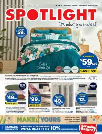 Spotlight catalogue Page 1