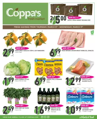 Coppa's Fresh Market flyer (valid until 11-03)
