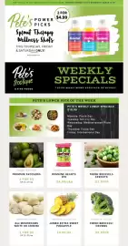 Pete's Fine Foods flyer week 10 Page 1