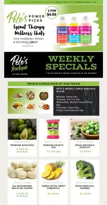 Pete's Fine Foods flyer (valid until 11-03)