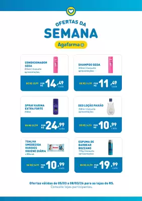 Encarte Agafarma (válido até 8-03)