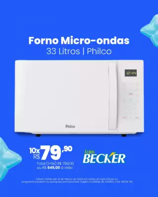 Folheto Lojas Becker (válido até 31-03)