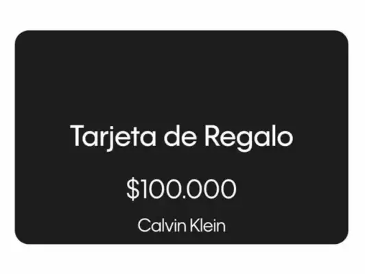 Catálogo Calvin Klein (válido hasta 31-12)