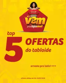 Folheto Lojas Mel Página 1