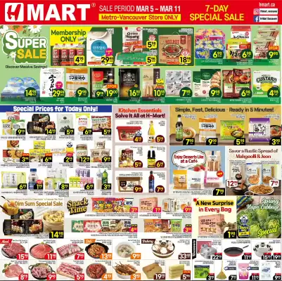H-Mart flyer (valid until 11-03)