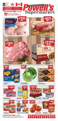 Powell's Supermarket flyer (valid until 11-03)