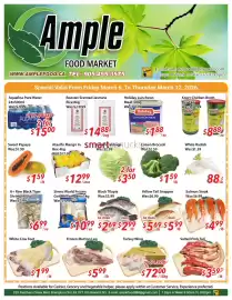 Ample Food Market flyer week 10 Page 1