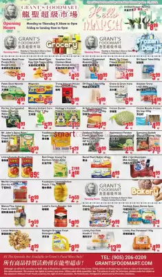Grant's Foodmart flyer (valid until 12-03)