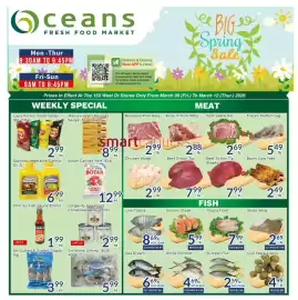 Oceans Fresh Food Market flyer week 10 Page 1