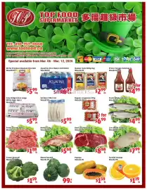 Top Food Supermarket flyer week 10 Page 1