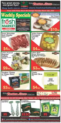 Fresh Market Foods flyer (valid until 12-03)