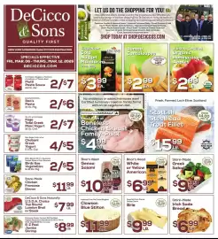 DeCicco & Sons weekly ad week 10 Page 1