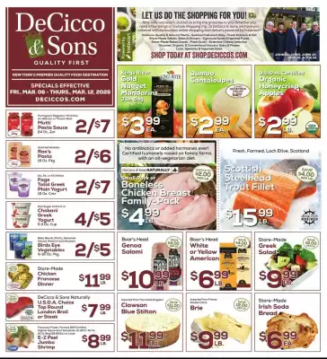 DeCicco & Sons weekly ad (valid until 12-03)