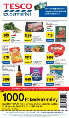Tesco akciós újság (érvényes eddig: 18-03)