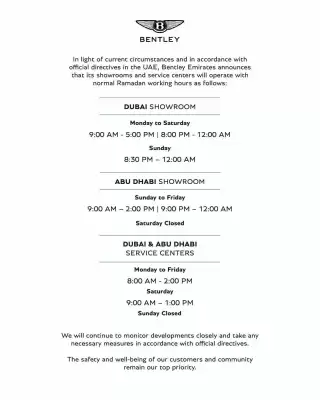 Bentley catalogue (valid until 12-03)