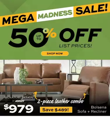 Slumberland Furniture weekly ad (valid until 12-03)