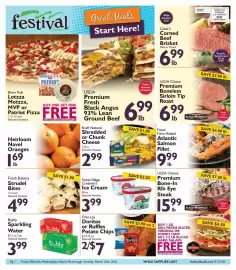 Festival Foods weekly ad week 10 Page 1